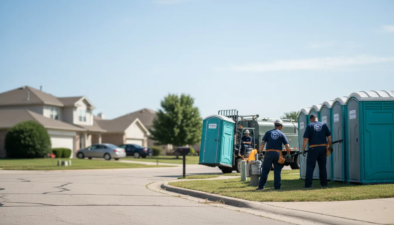 Porta Potty Rental in Justice, IL near me